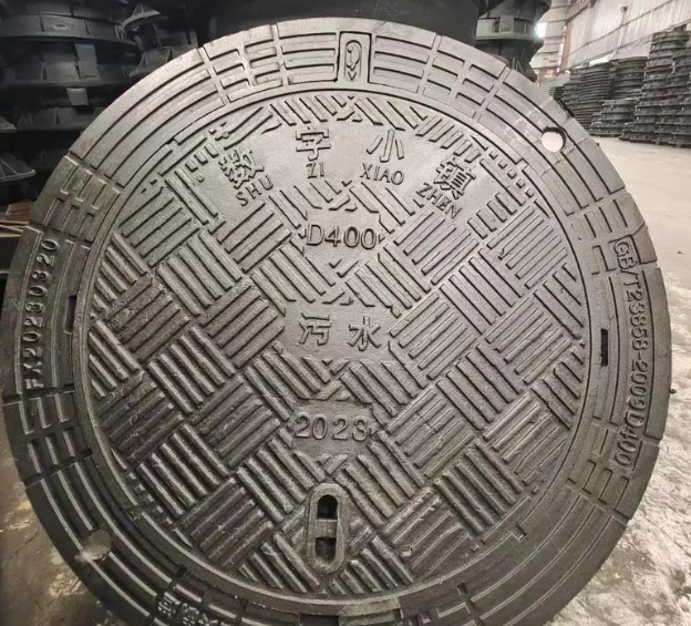房县球墨铸铁防沉降井盖展示